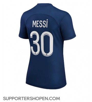 Paris Saint-Germain Lionel Messi #30 Hemma Matchtröja Dam 2022-23 Kortärmad